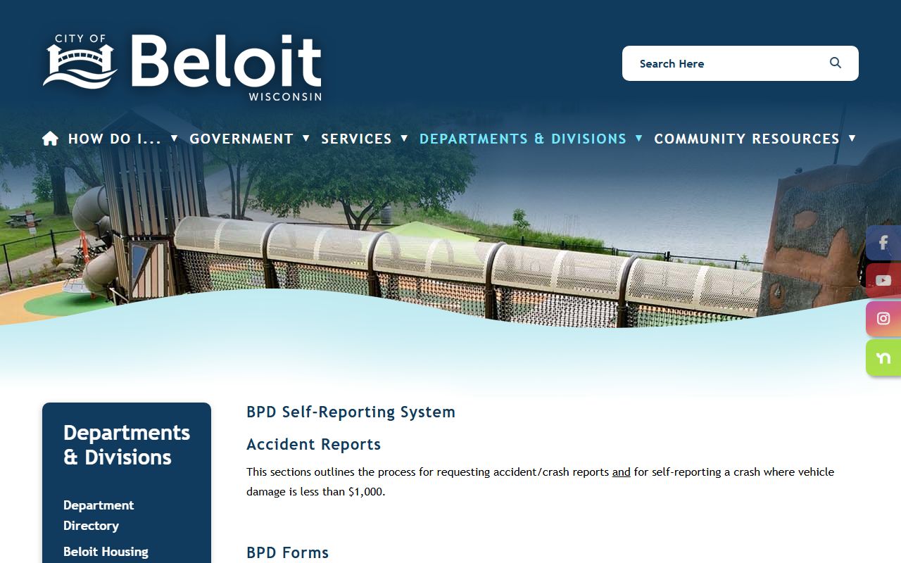 Beloit Released Inmates at Beloit Police Records Bureau