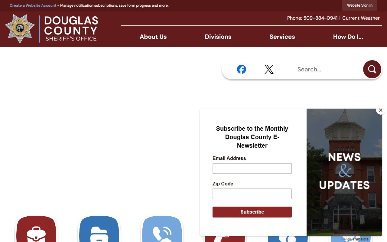 Douglas County Released Inmates sheriff office image